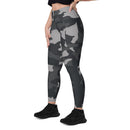 ALP001 Activastic Camo Leggings with pockets