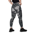 ALP001 Activastic Camo Leggings with pockets