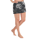 ARS001 Womens' Camo Recycled Athletic Shorts