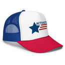 AAH005 Activastic Americana Foam Trucker Hat