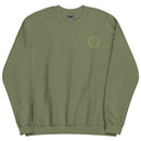 AGST002 Damessweatshirt met kleine cirkel en ronde hals