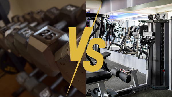 Machines vs. Free Weights: A Comprehensive Look at Strength Training