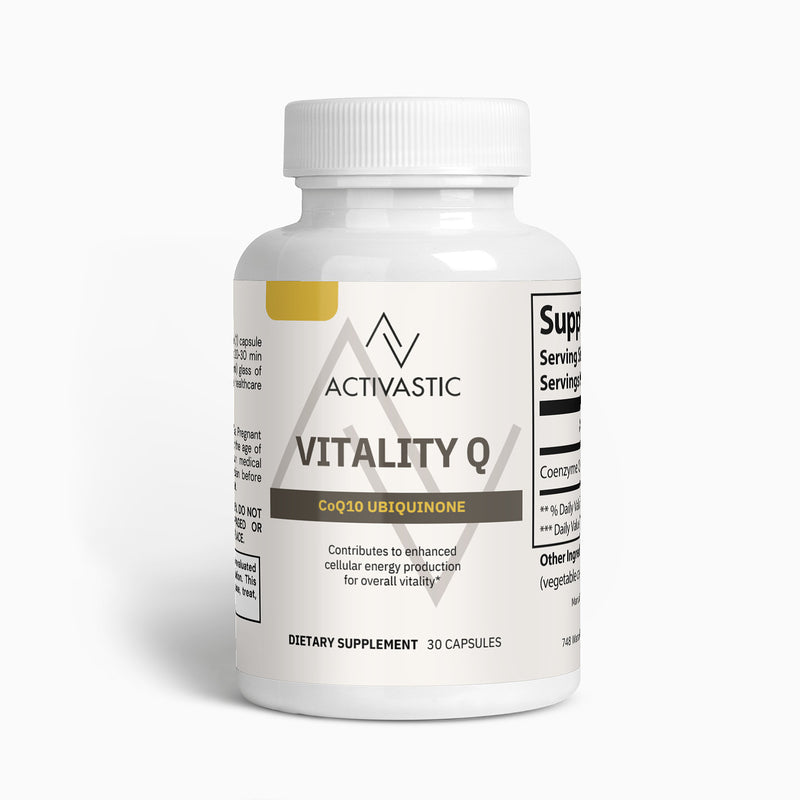 Vitality Q 200 mg CoQ10 Ubiquinone