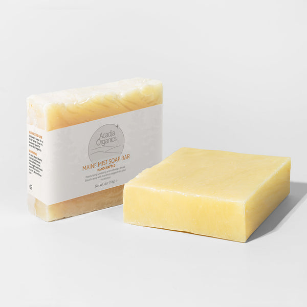 Maine Mist Menthol, Peppermint and Eucalyptus Aromatherapy Soap Bar