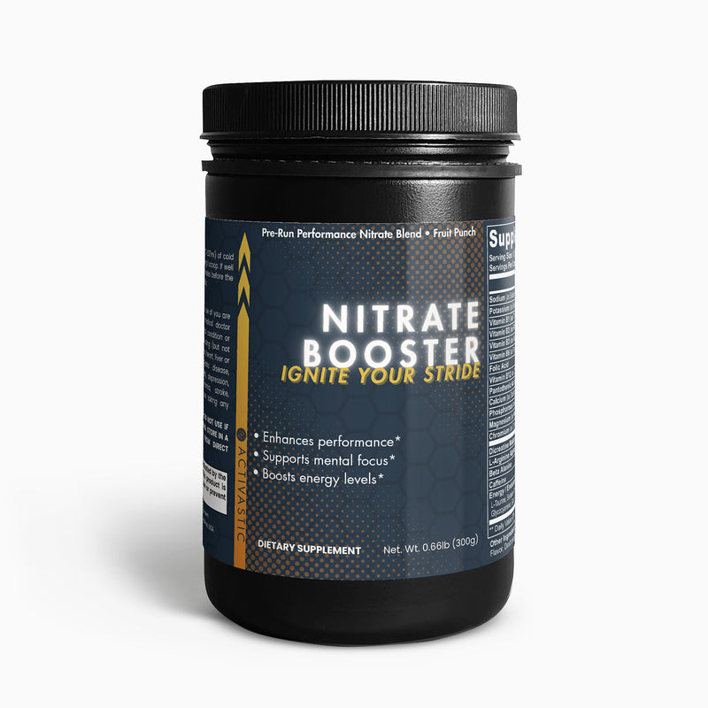 Nitrate Booster - Ignite Your Stride - First Scoop Offer - Pre-Run Powder (Fruit Punch)