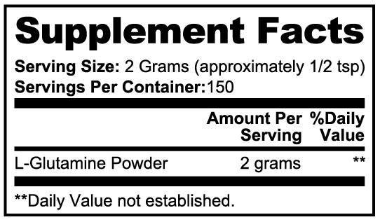 L-glutamine poeder