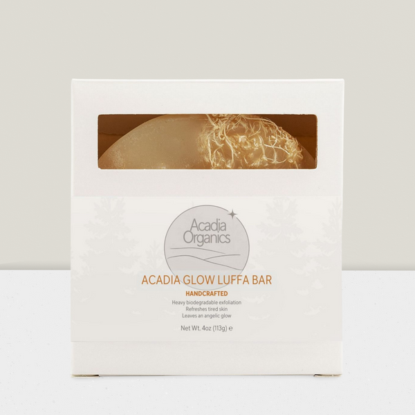 Acadia Glow Exfoliating Luffa Bar