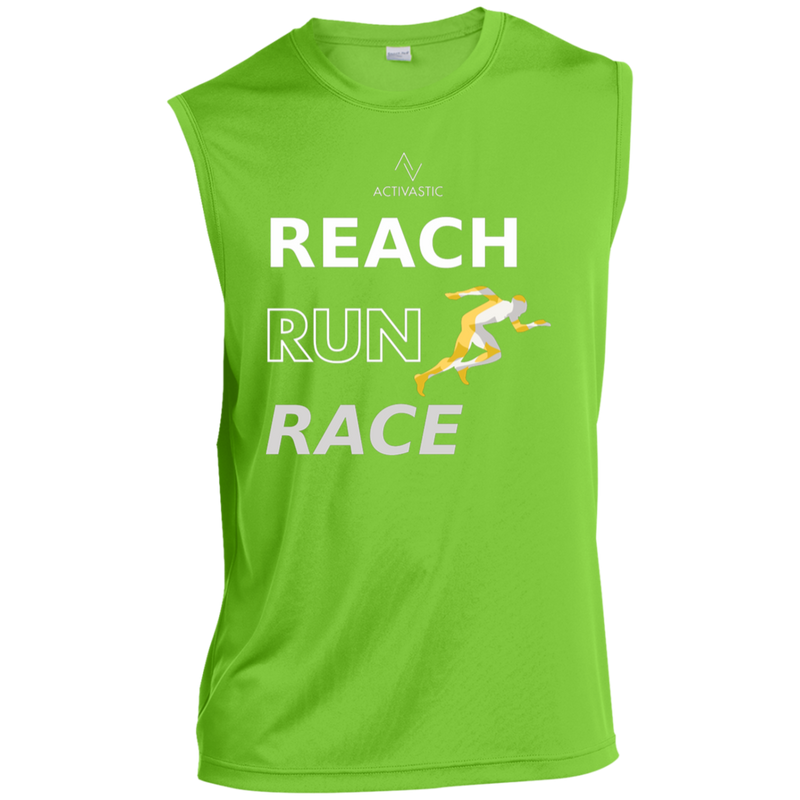 ST3522 Activastic Mens' Race Sleeveless Performance Tee