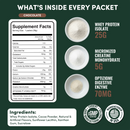 2-in-1 Whey Protein Isolate + Creatine Travel Packets