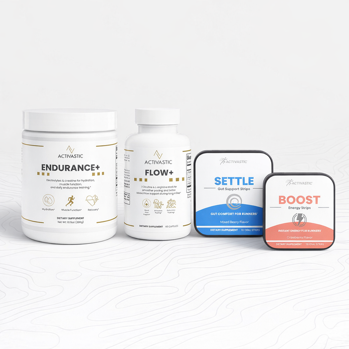 The Race Day Essentials Bundle - Fuel, focus, and calm for your strongest race day.