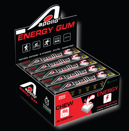 Apollo Energy Gum® – Your On-the-Go Energy Boost!