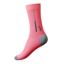 Bamboo Performance Socks – Mid-Calf, Vertical Stripe/Logo