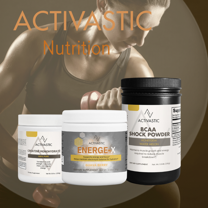 The Activastic Ultimate Performance Pack - Workout Supplements Value Bundle