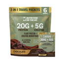 2-in-1 Vegan Protein + Creatine Travel Packets