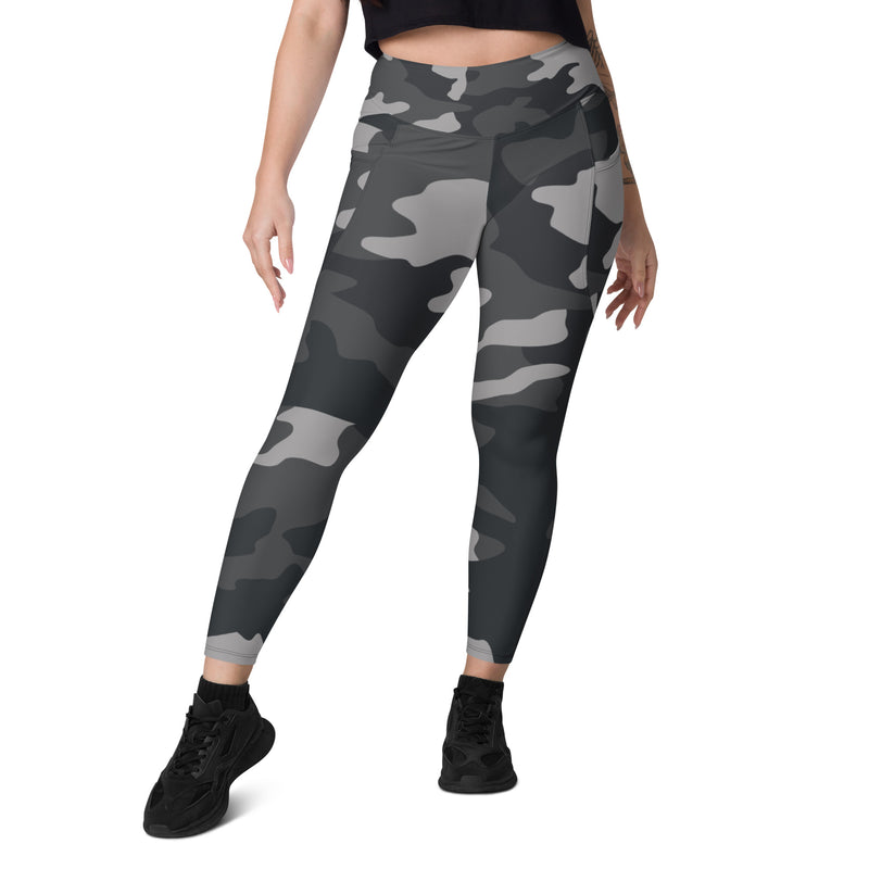 ALP001 Activastic Camo Legging met zakken