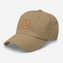 AAH003 Activastic Orange Circle Logo Classic Dad Hat