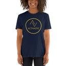 AGT005 Women's Circle Logo Graphic Short-Sleeve Tee