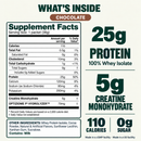 2-in-1 Whey Protein Isolate + Creatine Travel Packets